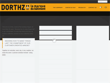 Tablet Screenshot of dorthz.com